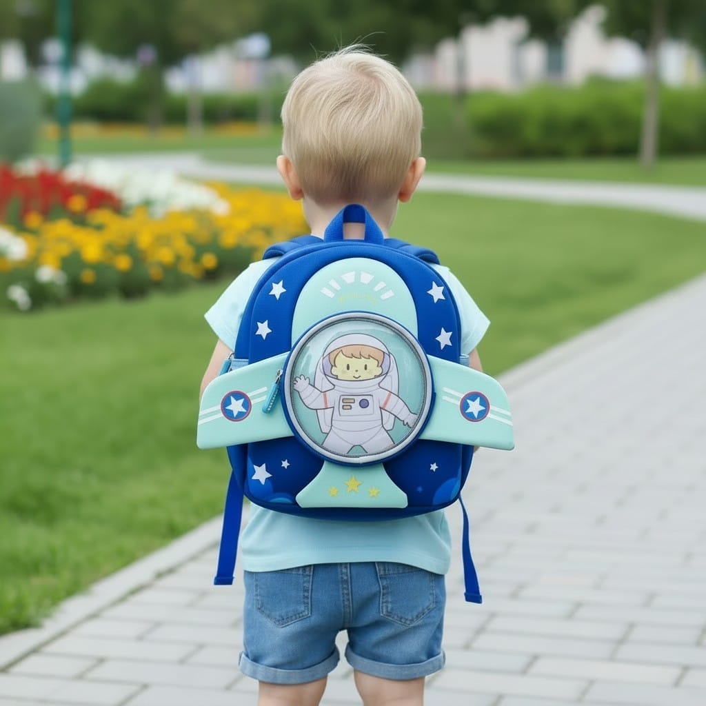 Blue Astronaut Jetpack Backpack