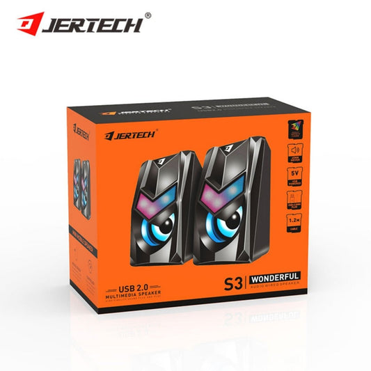 JERTECH S3 USB 2.0 Multimedia Speakers - Androks & Pablos