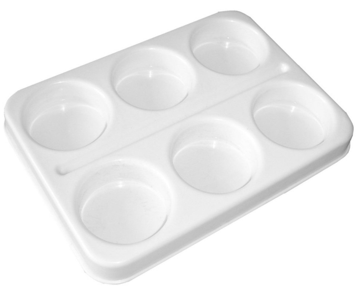 Plastic Paint Palette 6 Well Color Mixing Tray Lebanon
