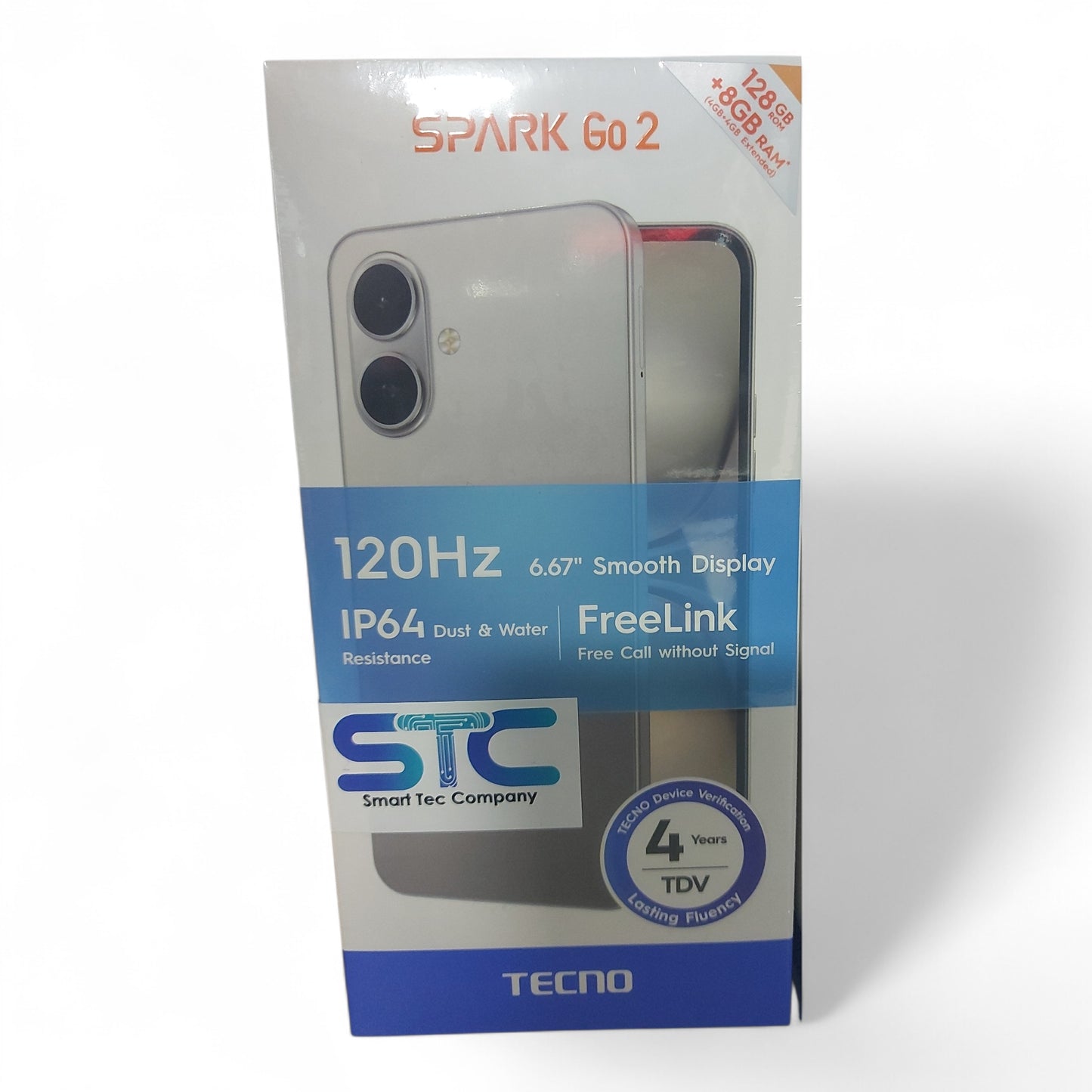TECNO Spark Go 2 – 128GB Storage