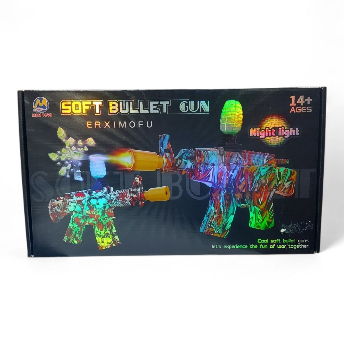 Soft Bullet Toy Gun with LED Night Light Lebanon