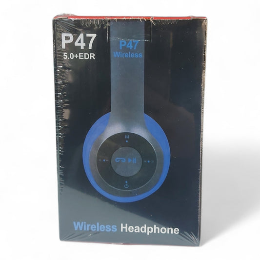 P47 Wireless Headphones – Bluetooth 5.0 + EDR