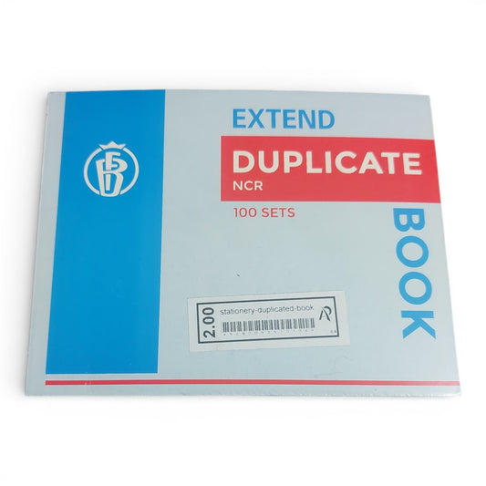Extend Duplicate NCR Book – 100 Sets