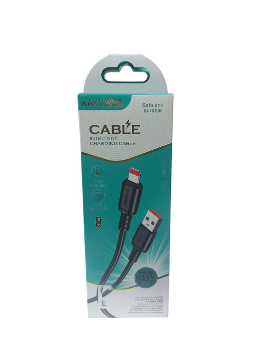Kakusiga Lightning Charging Cable – 3A Fast Charge