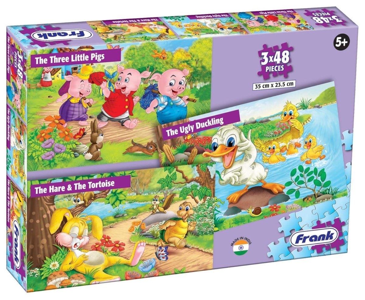 3 little pigs Kids Classic Stories Puzzle Set  3 x 48 Pieces Ages 5+ Lebanon