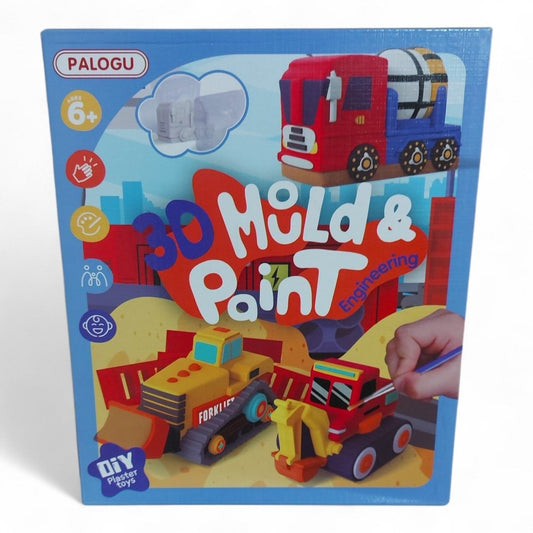 30 Mold & Paint  Engineering DIY Plaster Toy Set Lebanon
