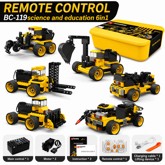 6-in-1 Engineering Building Kit – STEM Construction Learning Set Lebanon