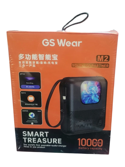 GS Wear M2 Smart Treasure – 3-in-1 Power Bank (10000mAh)