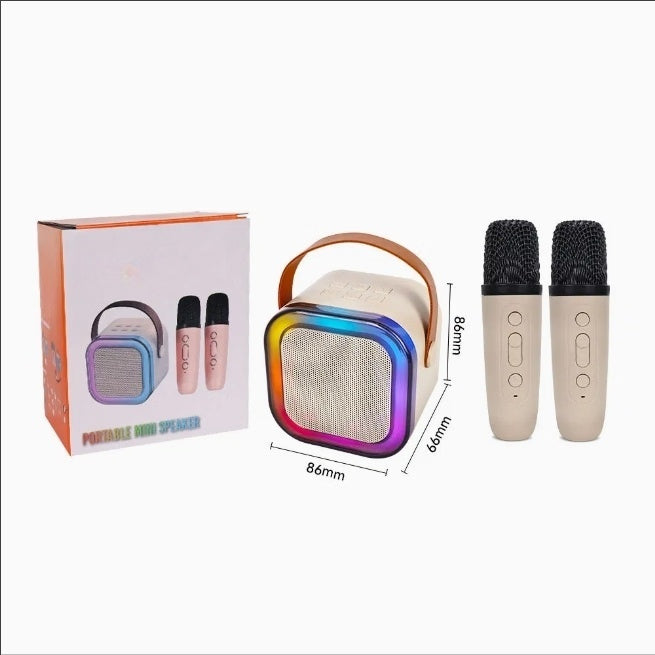 K12  KF-310 RGB Karaoke Bluetooth Speaker with Dual Microphones Lebanon
