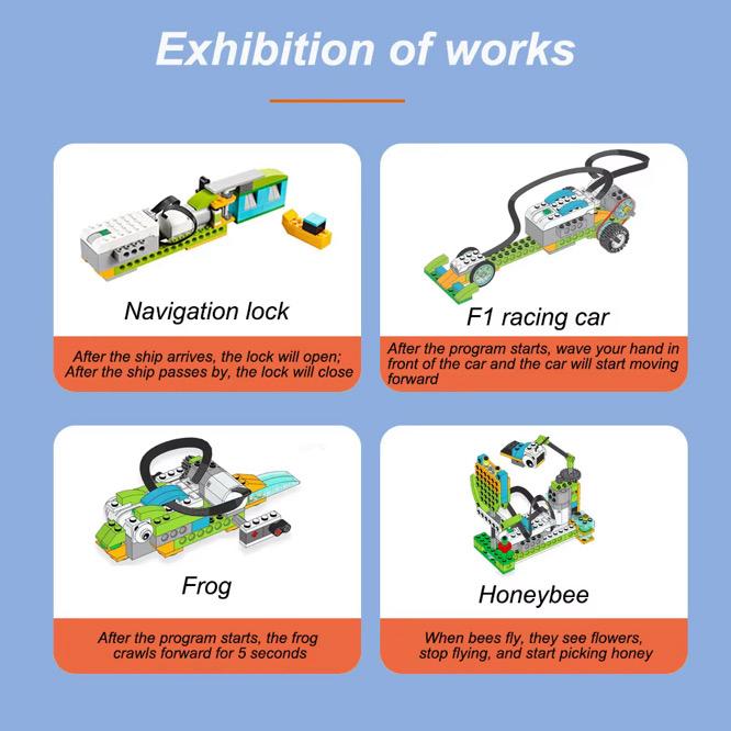 WEDO 2.0 Robotics Kit – 280PCS Rechargeable STEM Building Set