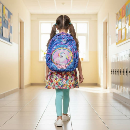 Unicorn Sequin School Backpack