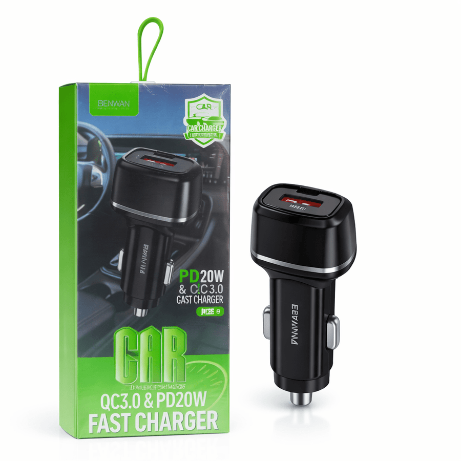 BAVIN Car Fast Charger QC 30 & PD 20W  Dual Output Lebanon