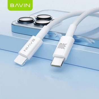 BAVIN PD 30W Type-C to iOS Fast Charging Cable Lebanon