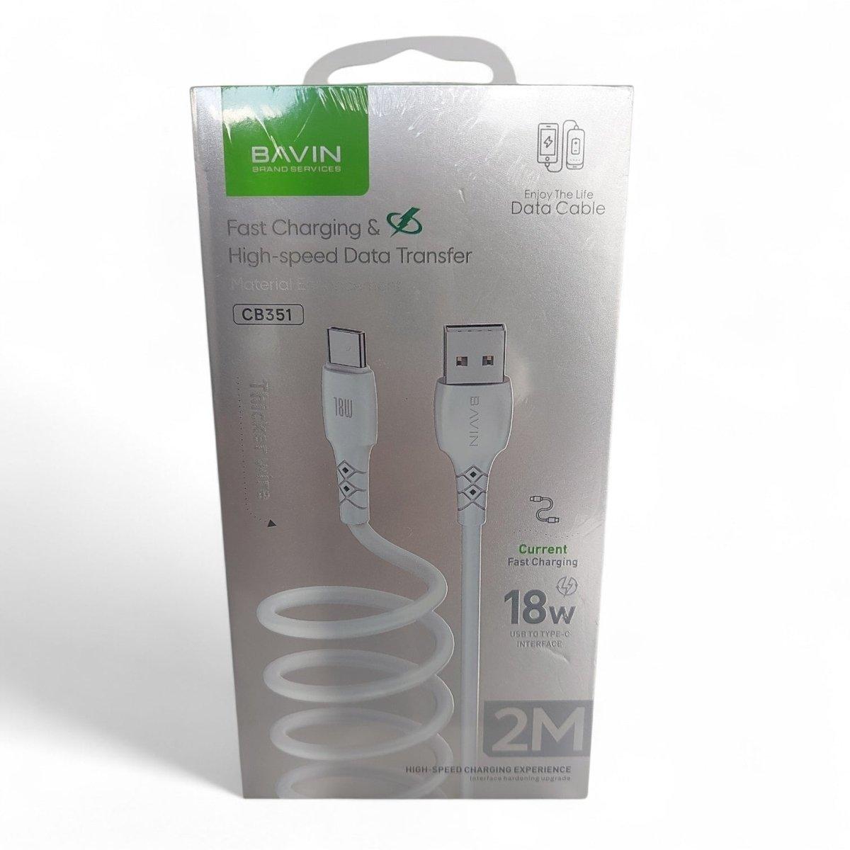 BAVIN USB-A to Type-C Cable CB351  2M Lebanon