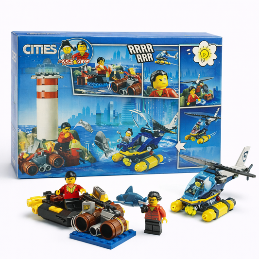 City Rescue Building Blocks Set