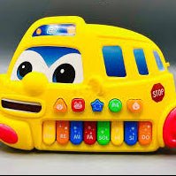 Cartoon Electronic Piano Bus  Music Learning Toy 18M+ Lebanon