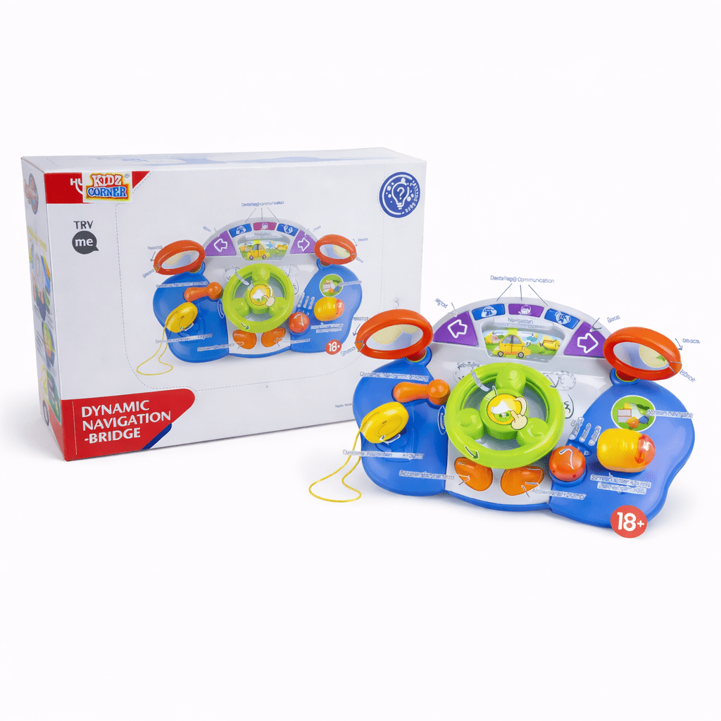Dynamic Navigation Bridge  Interactive Steering Wheel Toy 18M+ Lebanon