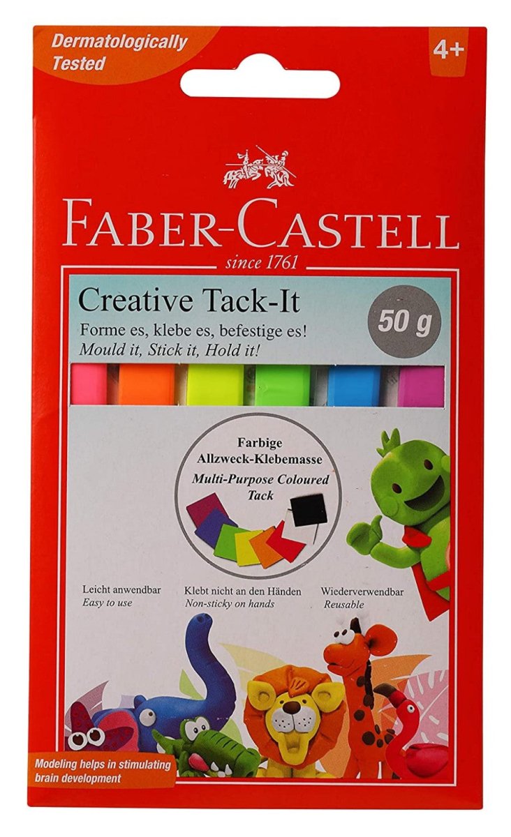 Faber-Castell Creative Tack-It  Coloured Multi-Purpose Tack 50 g Lebanon