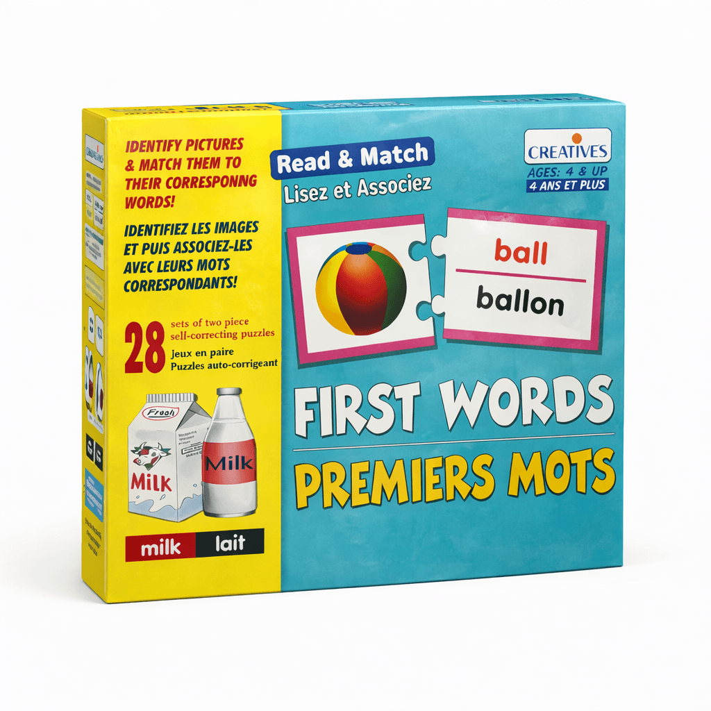 First Words  Read & Match Puzzle Lebanon