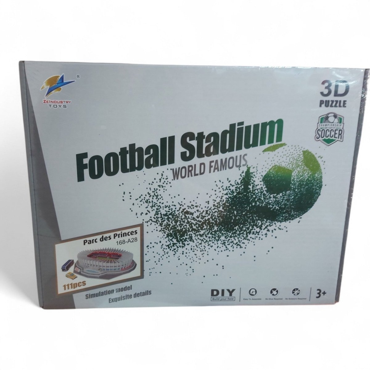 Football Stadium 3D Puzzle  World Famous Parc des Princes Lebanon