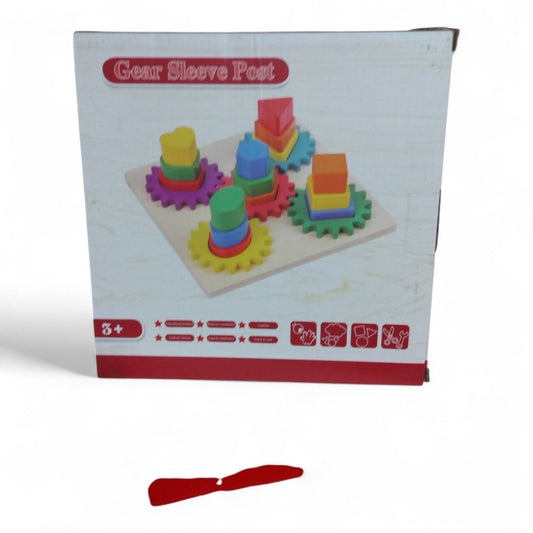 Gear Sleeve Post  Wooden Sorting & Gear Toy Lebanon