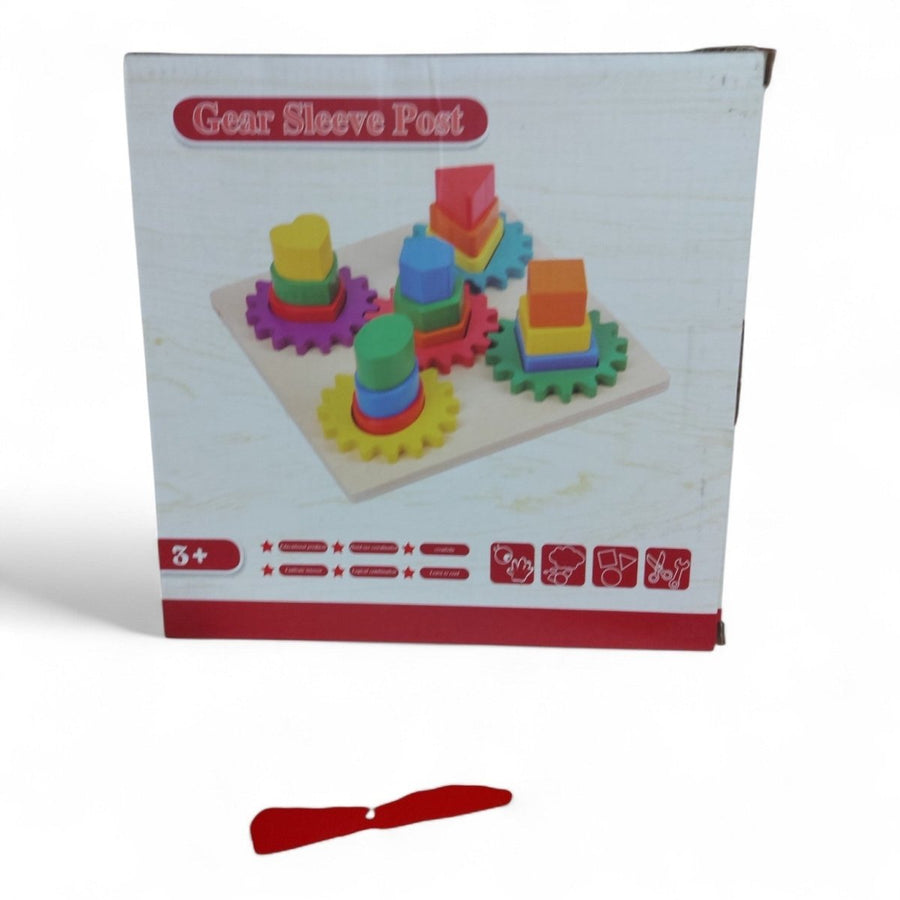 Gear Sleeve Post  Wooden Sorting & Gear Toy Lebanon