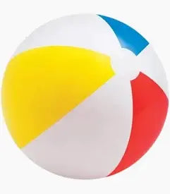 Intex Beach Ball 61cm – Colorful Inflatable Summer Ball