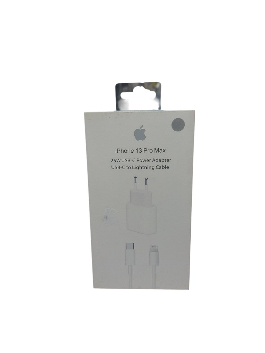 iPhone 13 Pro Max Fast Charging Set  25W USB-C Adapter + USB-C to Lightning Cable Lebanon