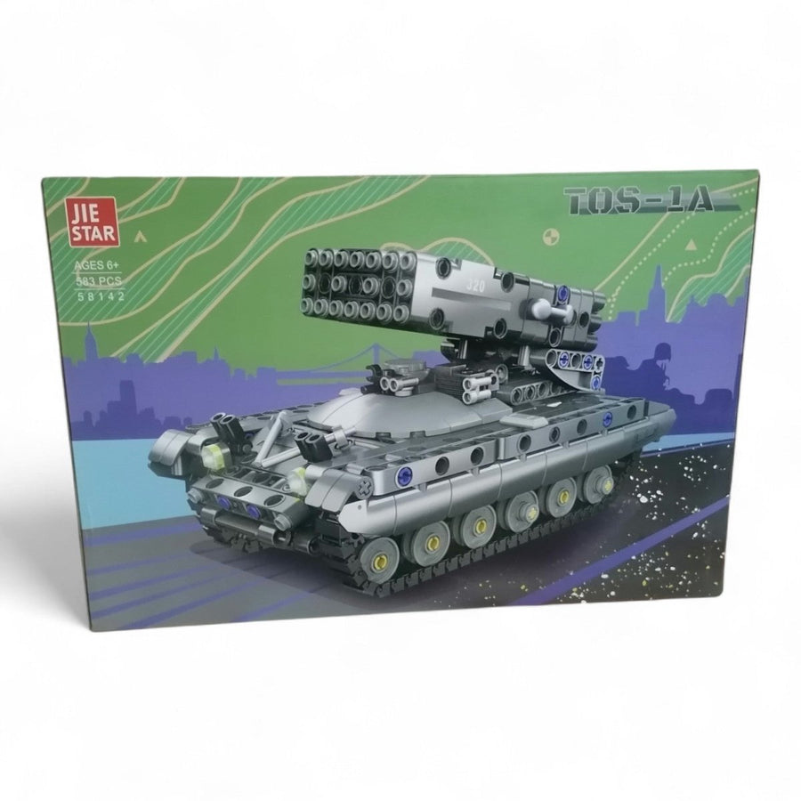 JIE STAR TQS-1A Missile Tank Building Set  583 Pieces Lebanon