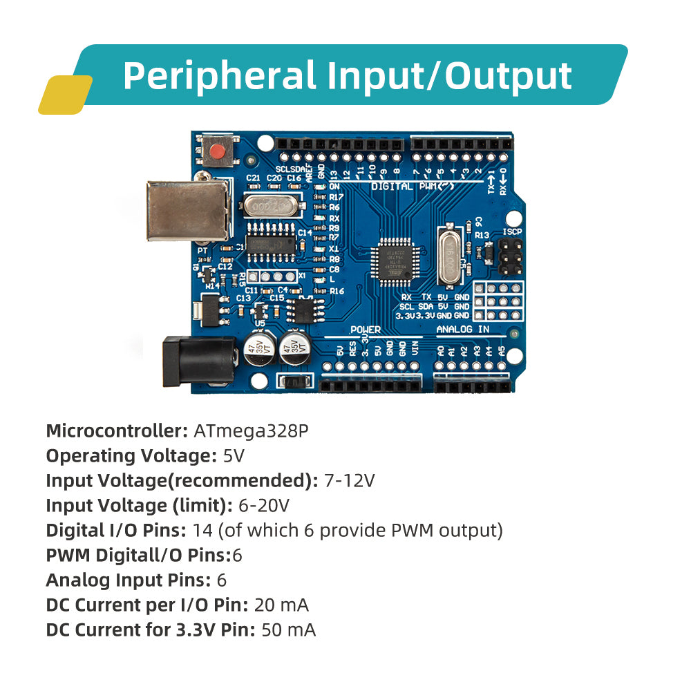 Arduino AE313 Basic Starter Kit for Arduino UNO