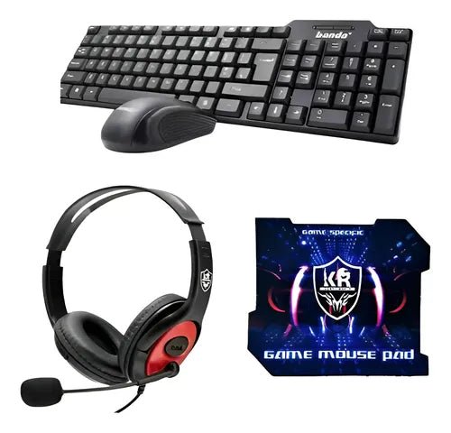 K10 Gaming Combo  4-Piece Set Keyboard + Mouse + Headset + Mouse Pad Lebanon