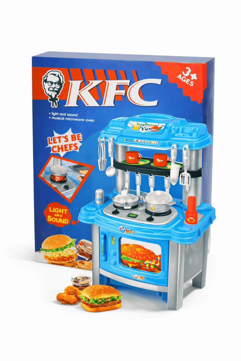 KFC Kids Kitchen Playset  Light & Sound Cooking Set Ages 3+ Lebanon