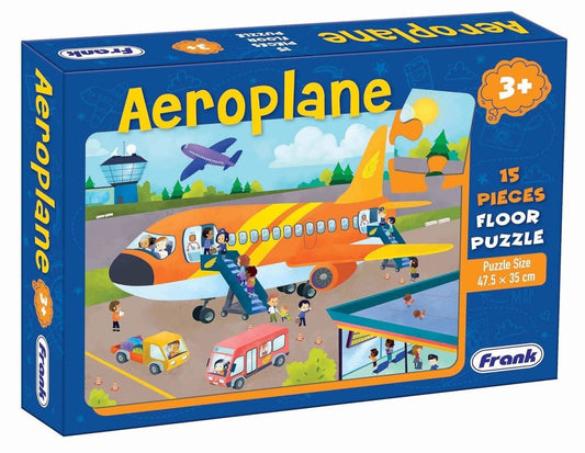 Kids Aeroplane Floor Puzzle  Educational Learning Puzzle 15 Pieces Ages 3+ Lebanon
