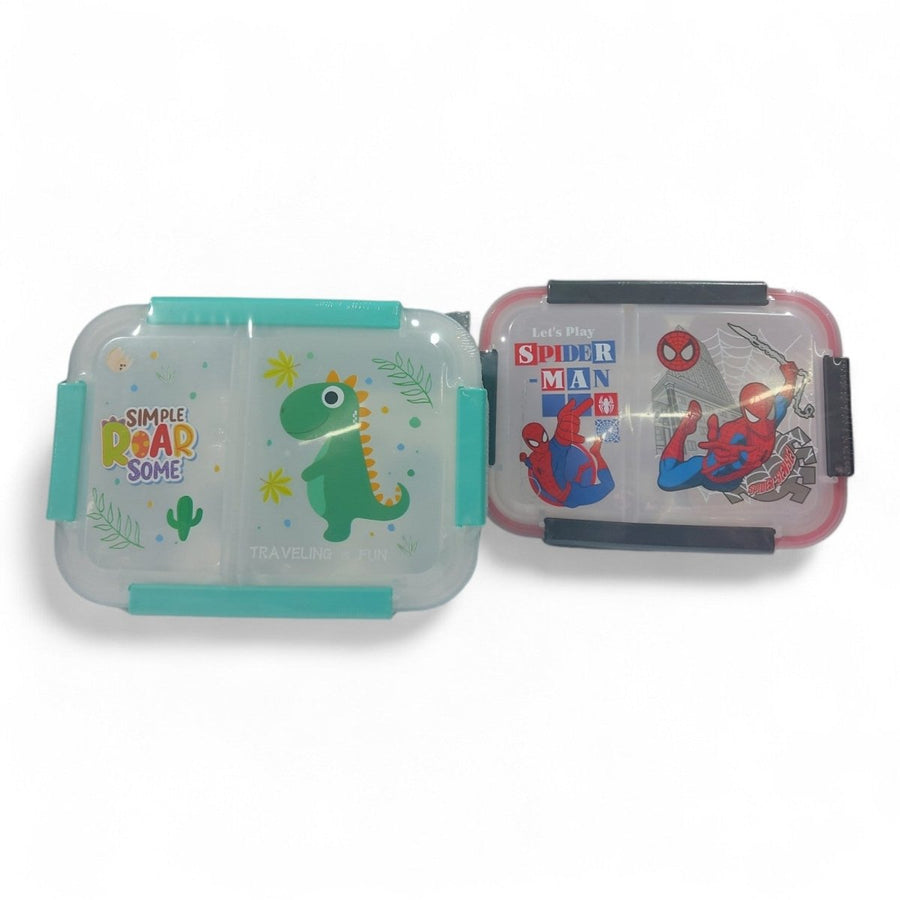 Kids Divided Lunch Box  Dino & Spider-Man Design Lebanon