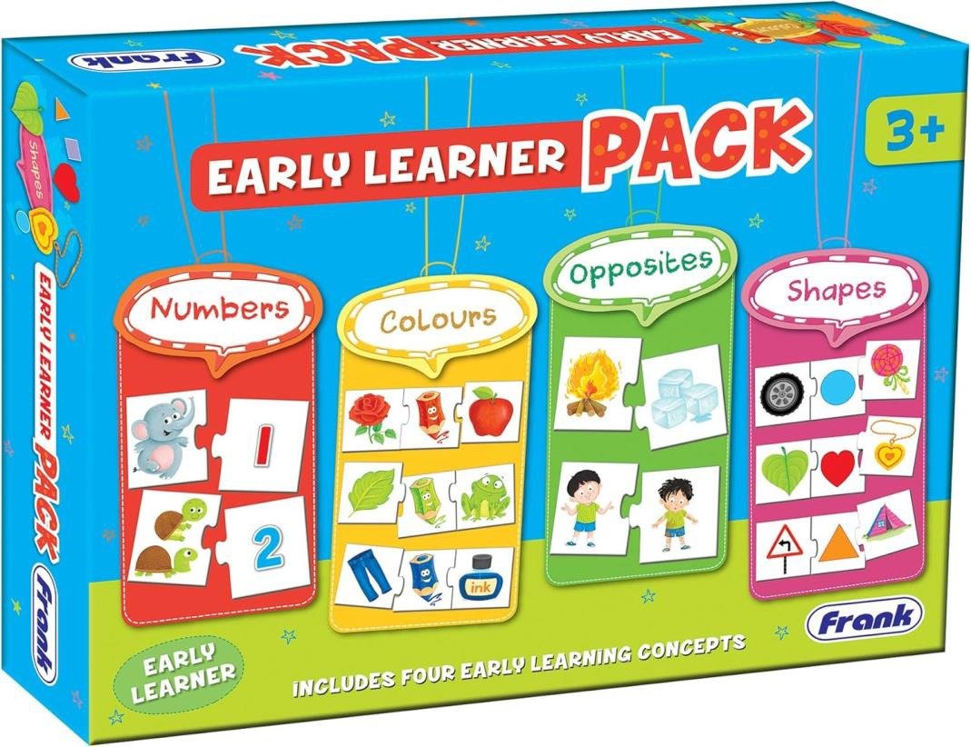 Kids Early Learner Pack  Educational Puzzle Set Numbers Colors Shapes & Opposites | Ages 3+ Lebanon