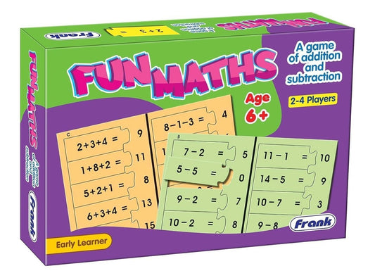 Kids Fun Maths Puzzle Game  Addition & Subtraction Learning Set Ages 6+ 24 Players Lebanon