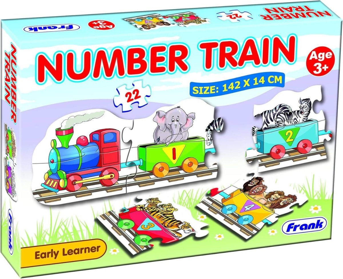 Kids Number Train Puzzle  Educational Learning Puzzle 22 Pieces Ages 3+ Lebanon