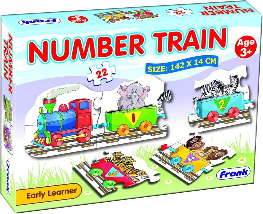 Kids Number Train Puzzle  Educational Learning Puzzle 22 Pieces Ages 3+ Lebanon