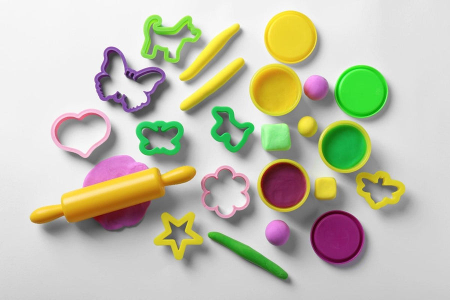 Kids Play Dough Modeling Clay Set  24 Colors Creative Dough Bucket for Children Art & Craft Lebanon