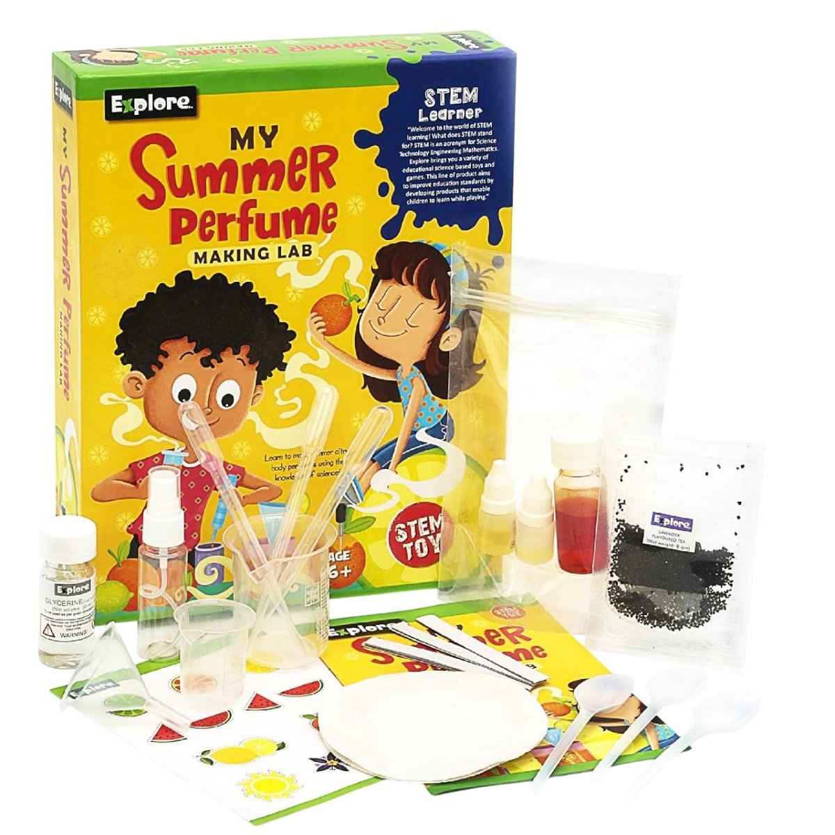 Kids Summer Perfume Making Lab Kit  DIY STEM Fragrance Set Ages 6+ Lebanon