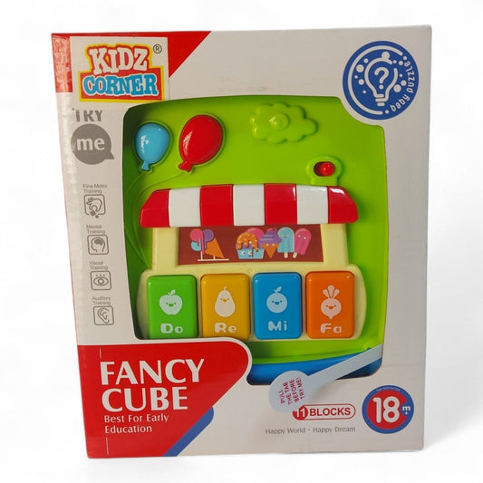 Kidz Corner Fancy Cube  Interactive Musical Learning Toy 18M+ Lebanon