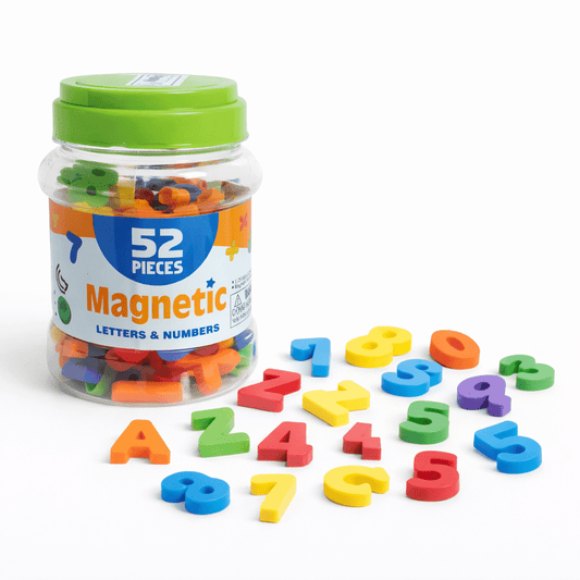 Magnetic Letters & Numbers  52 Pieces Lebanon