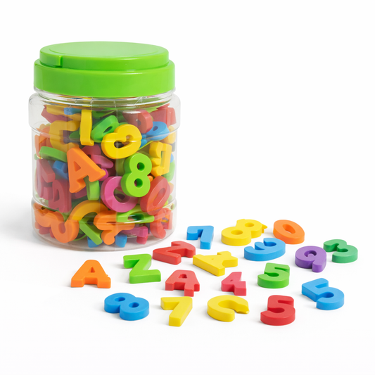 Magnetic Letters & Numbers Set  80 Pieces Lebanon