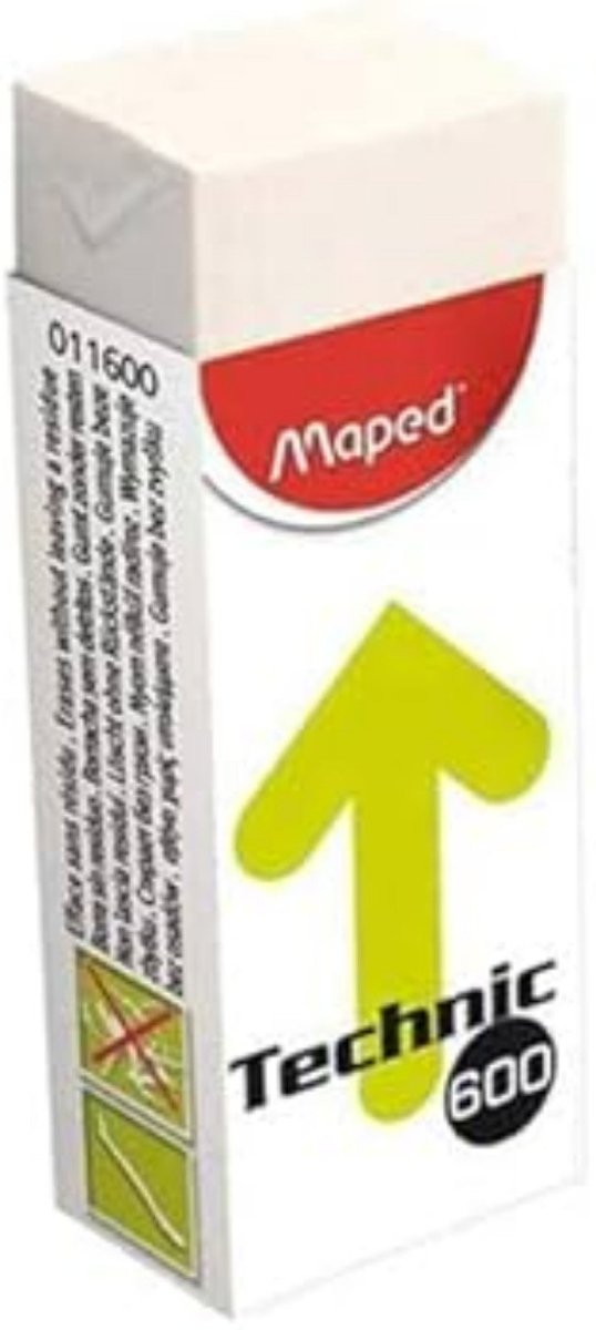 Maped Technic 600 Eraser  Practical Everyday Use Lebanon