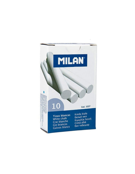 Milan White Chalk  10 Pieces  Practical Everyday Use Lebanon