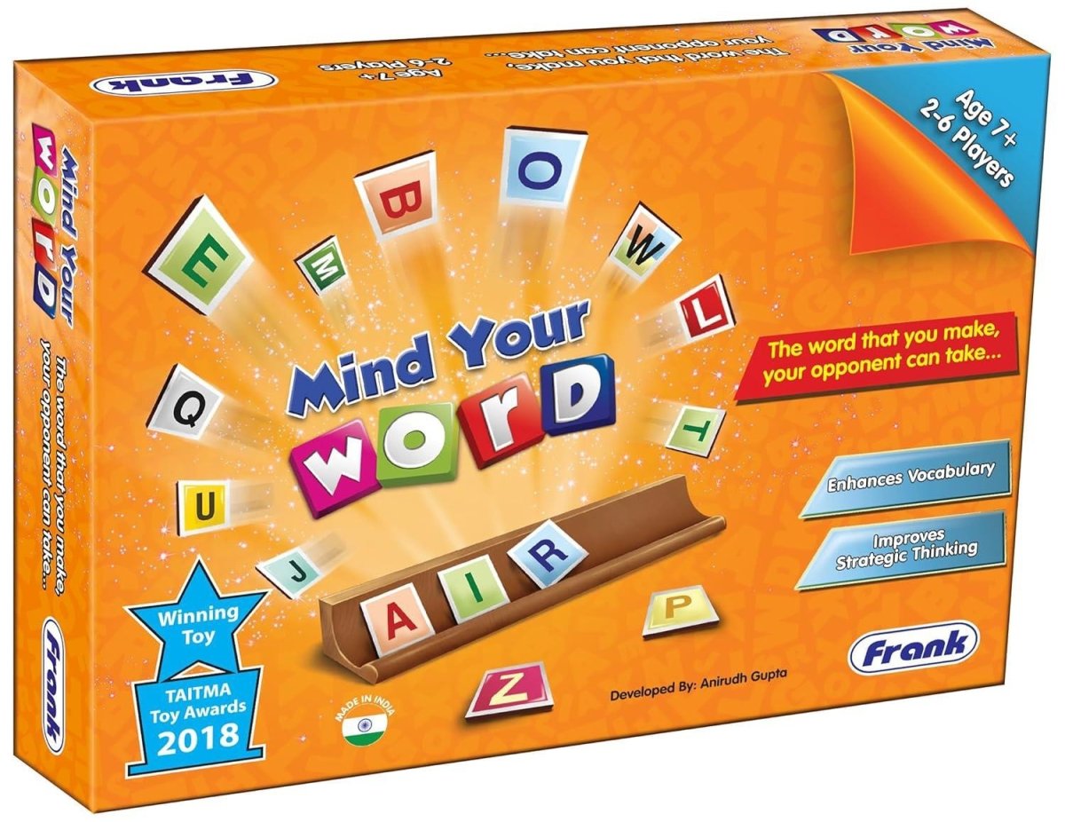 Mind Your Word Game  Kids Vocabulary & Strategy Board Game Ages 7+ 26 Players Lebanon