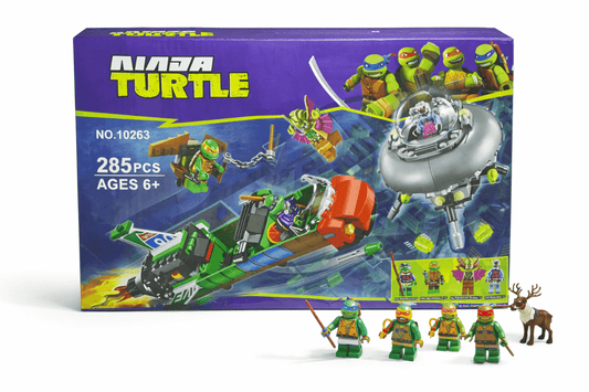 Ninja Turtle Building Blocks Set  285 Pieces Action Construction Toy A Lebanon