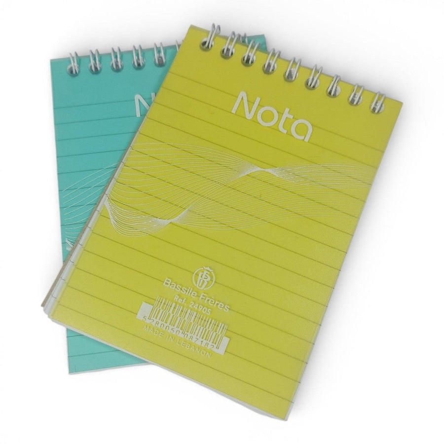 Nota Spiral Notepad  Bassile Frères Lebanon