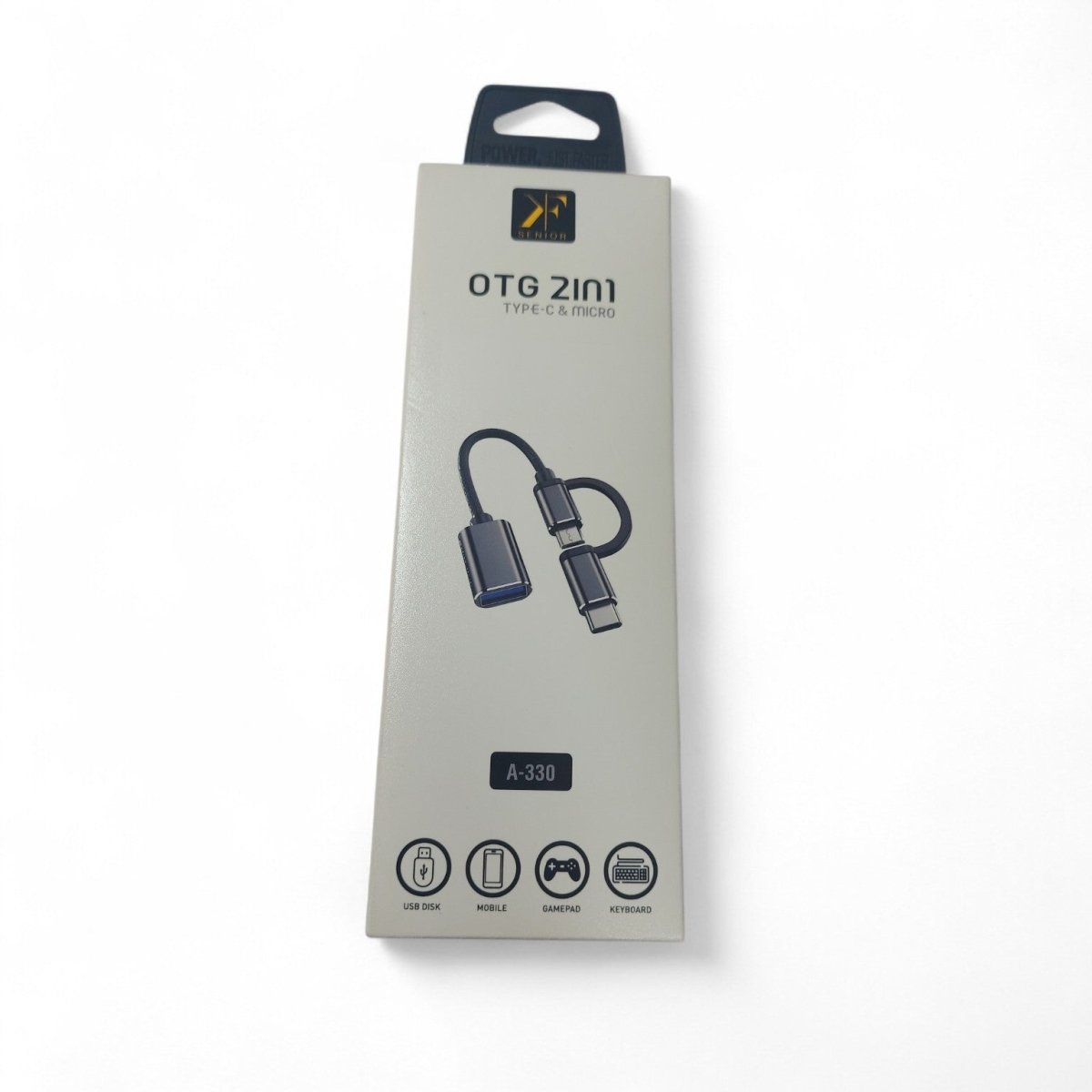 OTG 2-in-1 Adapter  Type-C & Micro USB Model A-330 Lebanon
