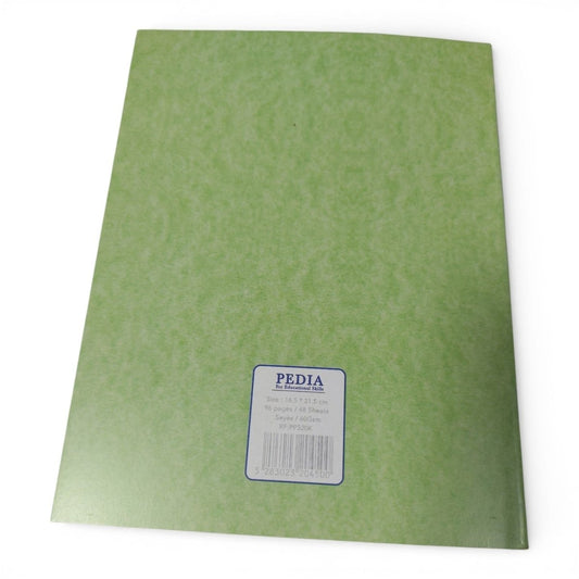 Pedia Exercise Notebook  Green Cover A5 Lebanon